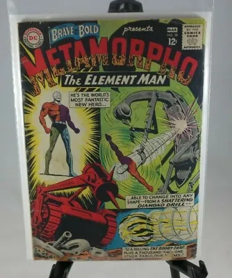 Buy Brace And The Bold #58 Presents Metamorpho The Element Man • 64.30£