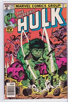 Buy The Incredible Hulk #245 (1980)   When The Hulk Comes Raging!  • 9.42£