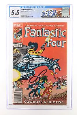 Buy Fantastic Four #272 - Marvel Comics 1984 CGC 5.5 1st Appearance Of Nathaniel Ric • 11.99£
