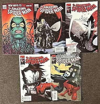 Buy Amazing Spider-Man #573,574,575,576,577 Marvel Comics 2008 Series 2 NM Lot • 20.01£