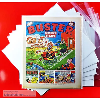 Buy BUSTER AND MONSTER FUN COMIC 6 8 1977 UK  1 Comic Bag And Board (Lot 304 # • 8.50£