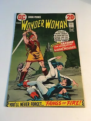 Buy Wonder Woman #202 1972 Dc 1st Fafrd And Grey Mouser Vf- • 27.61£