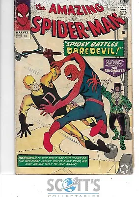 Buy Amazing Spider-man   #16   Gd   Daredevil • 500£