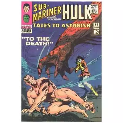 Buy Tales To Astonish (1959 Series) #80 In Fine Minus Condition. Marvel Comics [z. • 23.39£