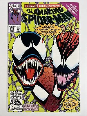 Buy Amazing Spider-Man #363 (1992) 3rd Carnage | Marvel Comics(d) • 7.62£