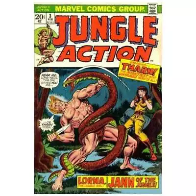 Buy Jungle Action (1972 Series) #3 In Very Fine Minus Condition. Marvel Comics [s • 15.37£