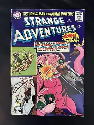 Buy Strange Adventures #184 2nd Appearance Of Animal Man Not In Costume DC 1966 VG+ • 24.12£