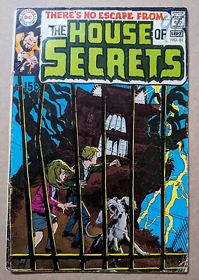 Buy HOUSE OF SECRETS #81 Key - Origin Of House Of Secrets 1st Abel 1969 • 36.48£