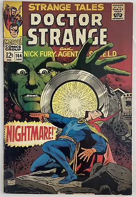 Buy Strange Tales #164 FN Steranko Nick Fury Val Yellow Claw Dr Strange 1st Yandroth • 11.95£