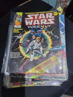 Buy Star Wars Weekly - 81 Comics, Including 1 To 32 • 250£