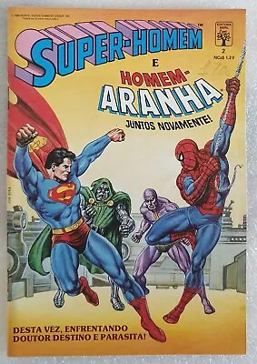 Buy Marvel Treasury Edition #28 SUPERMAN & SPIDER-MAN Brazilian Comics In Portuguese • 22.40£