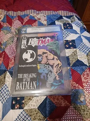 Buy MINT CONDITION Batman #497 The Breaking Of Batman Comic In Protective Case • 356.85£