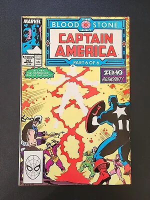 Buy Marvel Comics Captain America #362 November 1989 1st Cover App Of Crossbones (f) • 4.77£