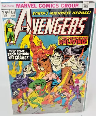 Buy Avengers #131 Legion Of The Unliving 1st Appearance *1975* 8.0 • 19.75£