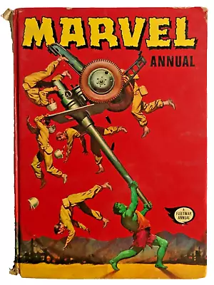 Buy Marvel Annual Hardback 1972 Hulk Spider-Man Conan Fantastic Four Fleetway Annual • 4.99£