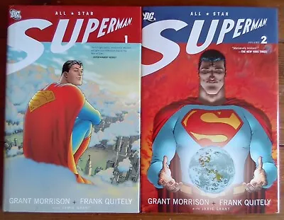 Buy All-star Superman Volumes 1 & 2, Hardcovers, Dc Comics, 2007/2009, Fn/vf • 29.99£
