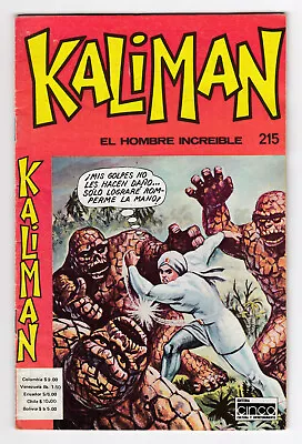 Buy KALIMAN El Hombre Increible 215 – The Thing Bootleg – GRECO Grupo Editor • 143.87£