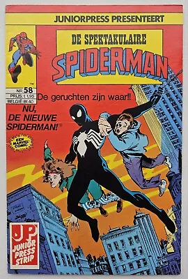 Buy Amazing Spider-Man #252 Classic Cover 1st Black Suit Dutch Edition Marvel VF • 34.10£