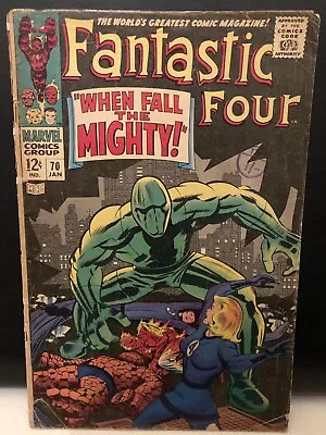 Buy Fantastic Four #70 Comic Marvel Comics Silver Age 1.5 • 14.99£
