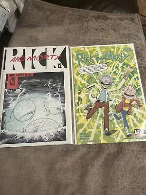 Buy ONI Press Comics Rick And Morty #12 Covers A & B Stresing Manga Variant (Mature) • 10£