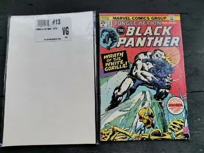 Buy Jungle Action #13,Key! 1st White Gorillas.Cents, Marvel Comics 1974. VG Cdtn  • 5£