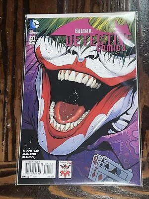 Buy Detective Comics #41 (New 52): DC Comics (2015) Joker Variant Cover NM🎈 • 4.72£