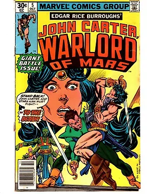 Buy John Carter Warlord Of Mars #5 - And One Shall Die! • 7.11£
