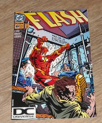 Buy The FLASH # 89 DC UNIVERSE VARIANT LOGO April 1994 Vs ABRA KADABRA MARK WAID • 7.88£
