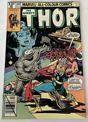 Buy The Mighty Thor #289 Marvel Comics 1979 • 7.95£