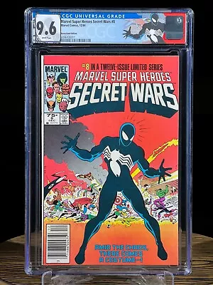 Buy MARVEL SUPER HEROES SECRET WARS #8 Dec 1984 Newsstand CGC 9.6 Venom Origin • 434.83£