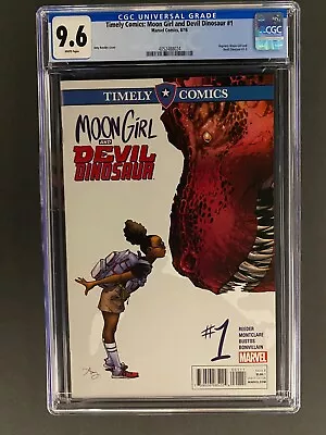 Buy Moon Girl And Devil Dinosaur 1 CGC 9.6 Timely 1st Appearance Lunella Lafayette • 63.30£