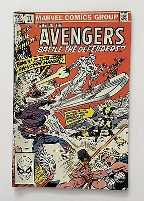 Buy Avengers Annual #11. July 1982. Marvel. Fn/vf. Defenders! Silver Surfer!  • 8£
