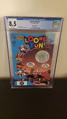 Buy Looney Tunes #1 DC Comics 1994 White Pages Multi-Pack Edition CGC 8.5 • 158.86£