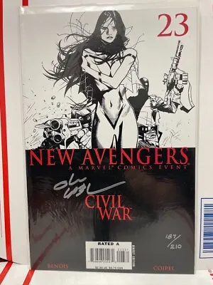 Buy New Avengers #23, Signed By Olivier Coipel, Dynamic Forces COA 187/210 • 19.99£