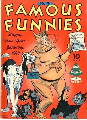 Buy Famous Funnies  # 114   FINE-    January 1944     Many Artists & Writers • 41.56£