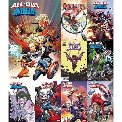 Buy All-Out Avengers (2022) 1 2 3 4 5 Variants | Marvel Comics | COVER SELECT • 3.07£