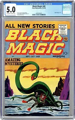 Buy Black Magic Vol. 7 #1 CGC 5.0 1958 4095429001 • 189.67£