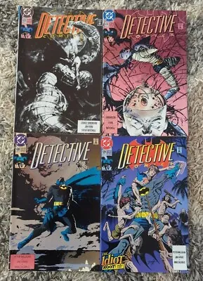 Buy Lot Of 4 1991 DC Detective Comics #635 636 638 639 Bagged And Boarded • 11.44£