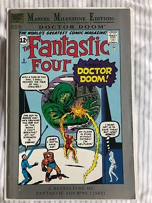 Buy Marvel Milestone Fantastic Four 5 Reprint. 1st App Of Doctor Doom • 9.99£