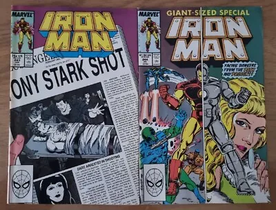Buy Iron Man (1968 1st Series) Issue 243 And 244 • 7.29£