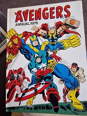 Buy Avengers Annual 1976 UK Hardcover Good Condition  • 28£
