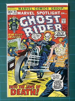 Buy Marvel Spotlight # 10 Ghost Rider, 1st Witch Woman, Linda Littletree F/VF • 60.26£