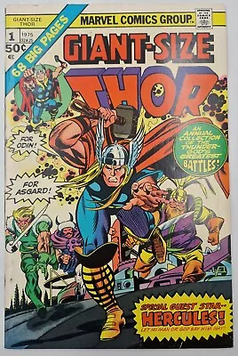 Buy Giant-Size Thor #1 - Marvel Comics 1975 - Stan Lee - Jack Kirby - High Grade • 10.50£