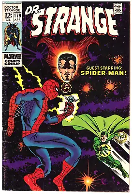Buy Doctor Strange #179 Marvel 1969 VG Barry Smith Cvr, Repr ASM Annual #2 By Ditko • 12.06£