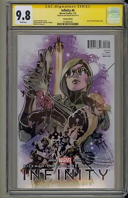Buy Infinity 6 CGC 9.8 1:150 Variant Avengers Thanos Black Order Signature Series • 237.08£