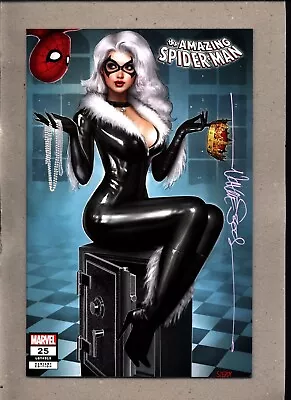 Buy Amazing Spider-man #25_unknown Comics Exclusive Nathan Szerdy Black Cat Variant! • 0.99£