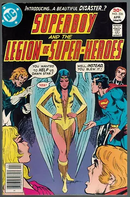 Buy Superboy Legion Of Super-Heroes 226  1st Appearance Of Dawnstar!  VF+ 1977 DC • 24.06£