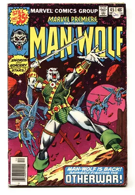 Buy Marvel Premiere #45 1978-Marvel-comic Book-MAN-WOLF • 15.62£