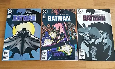 Buy Batman Year One # 405 , 406, 407 , 1987 Frank Miller • 9.99£