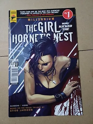 Buy Comic Book Millennium The Girl Who Kicked The Hornets Nest #1 #2 Hard Case Crime • 12.95£